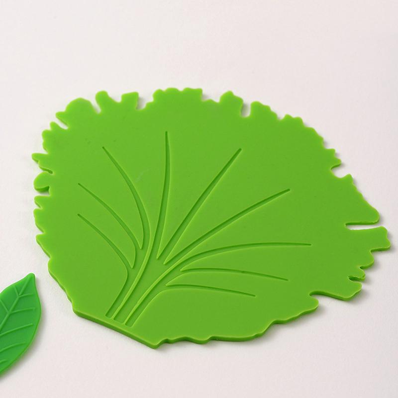 1Set Leaf Bento Dish Cup Lunch Separator Sushi Rice Ball Mat Decor Accessories