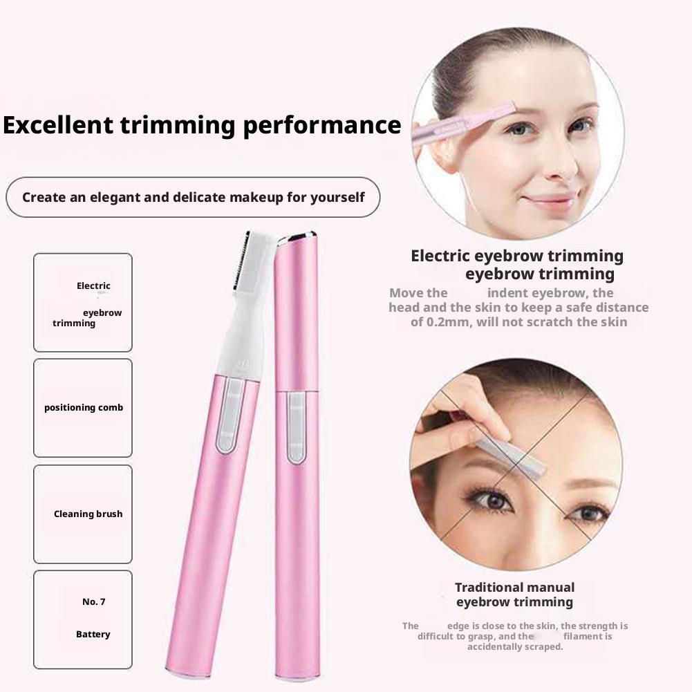 Multifunction Shaver Electric Eyebrow Trimmer Makeup Painless Epilator Mini Razor Portable Facial Hair Removal For Body Face
