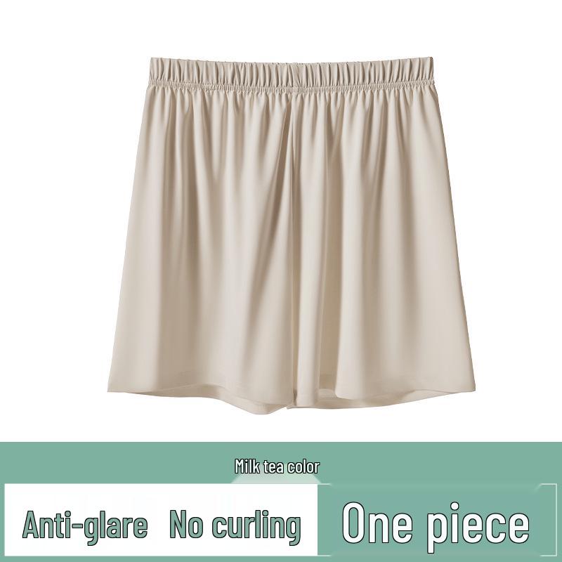 Women s Anti-Exposure Summer Leggings with Skirt - Ice Silk Cooling and Antibacterial L