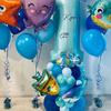 51pcs Sea World Ocean Animal Balloons Set 1 2 3 4 5 6 7 8 9 Birthday Party Decorations Kids Baby Shower Boy Under The Sea Party