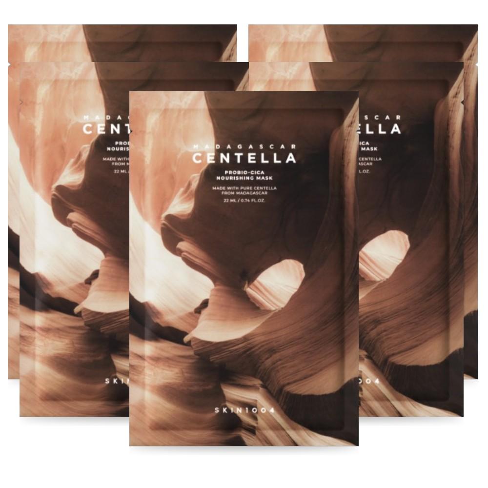 

SKIN1004 Madagascar Centella Probio-Cica Nourishing Mask - Barrier Repair & Elasticity Boosting Sheet Mask - 5 Sheets (22ml)