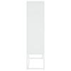 Highboard White 80x35x135 cm Steel