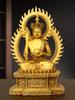 Koppar Buddha Staty Prydnad Bodhisattvas Zodiac Skyddsgud Hushållshall Offerstaty