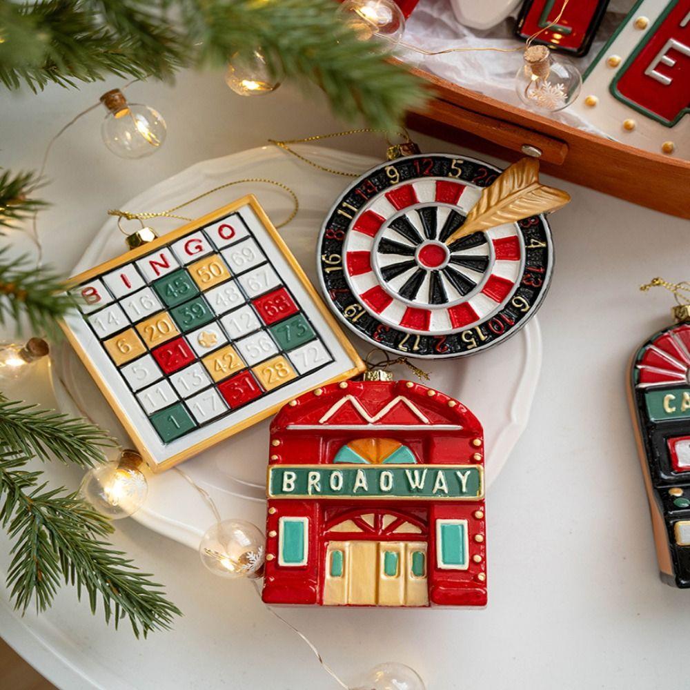 Photographic Props Christmas Pendant Hangging Christmas Tree Decorations  Home Decoration