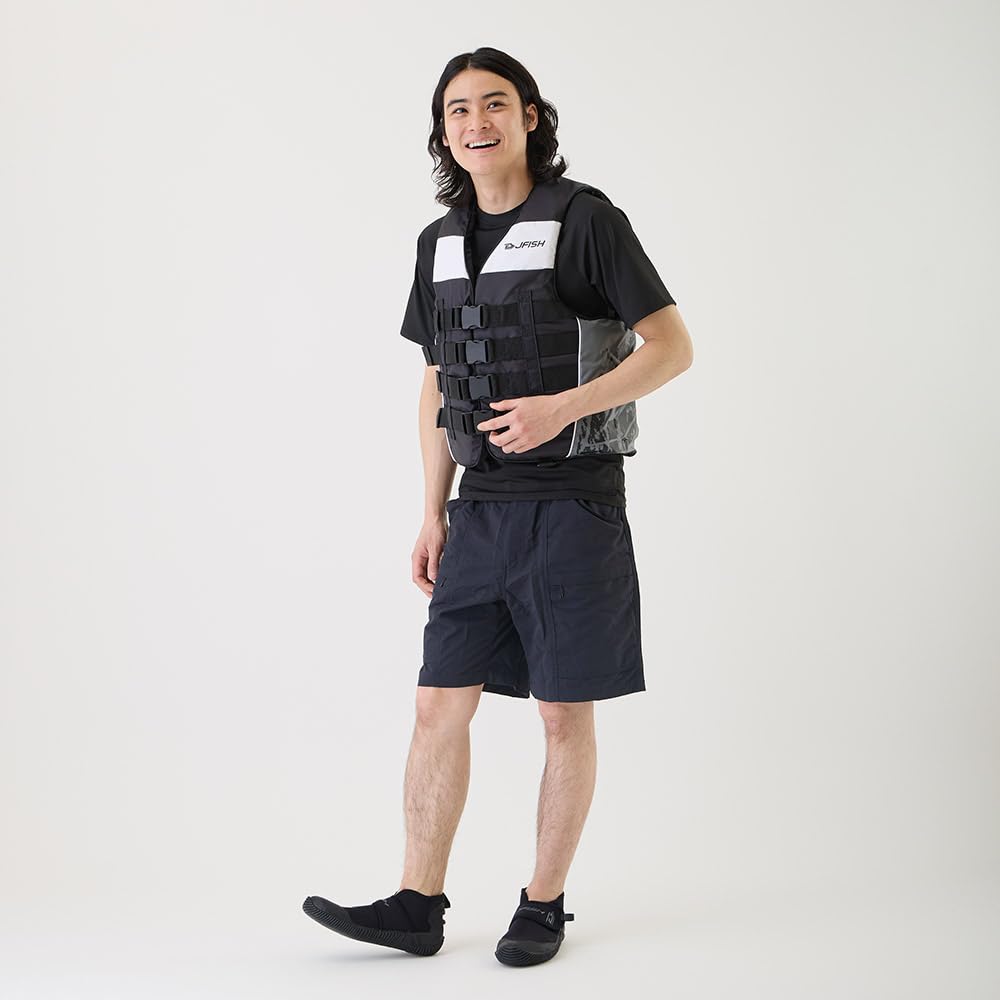 J-FISH Evolution Life Vest, Medium, 94-104cm, Green, JLV-44164