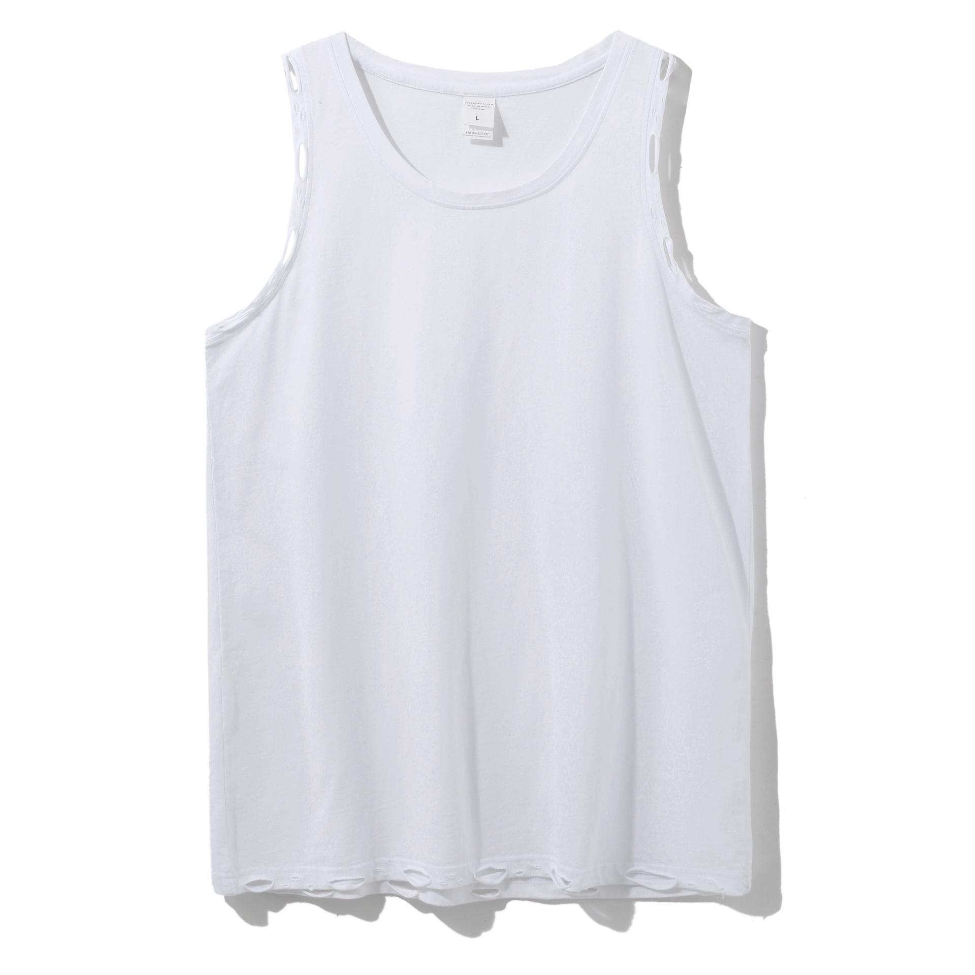 

ARTIE Мужской модный уличный свободный жилет XL белый