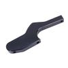 Ribbed Motorcycle Footboard Extensions for GTS300, Black Left and Right Set for Original Footrest Replacement or Modification Tasks