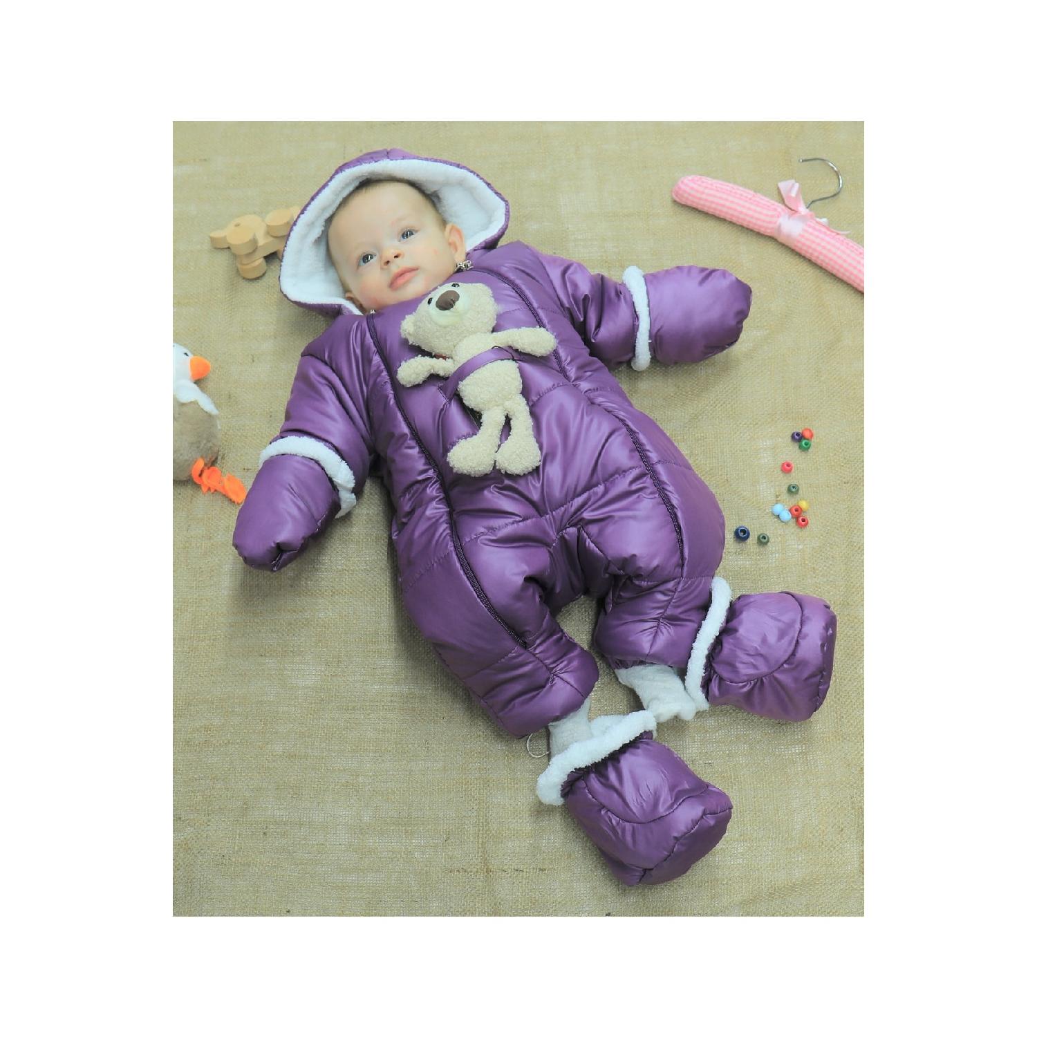 

Летний детский комбинезон на подкладке «Космонавт», игрушка-мишка Тедди