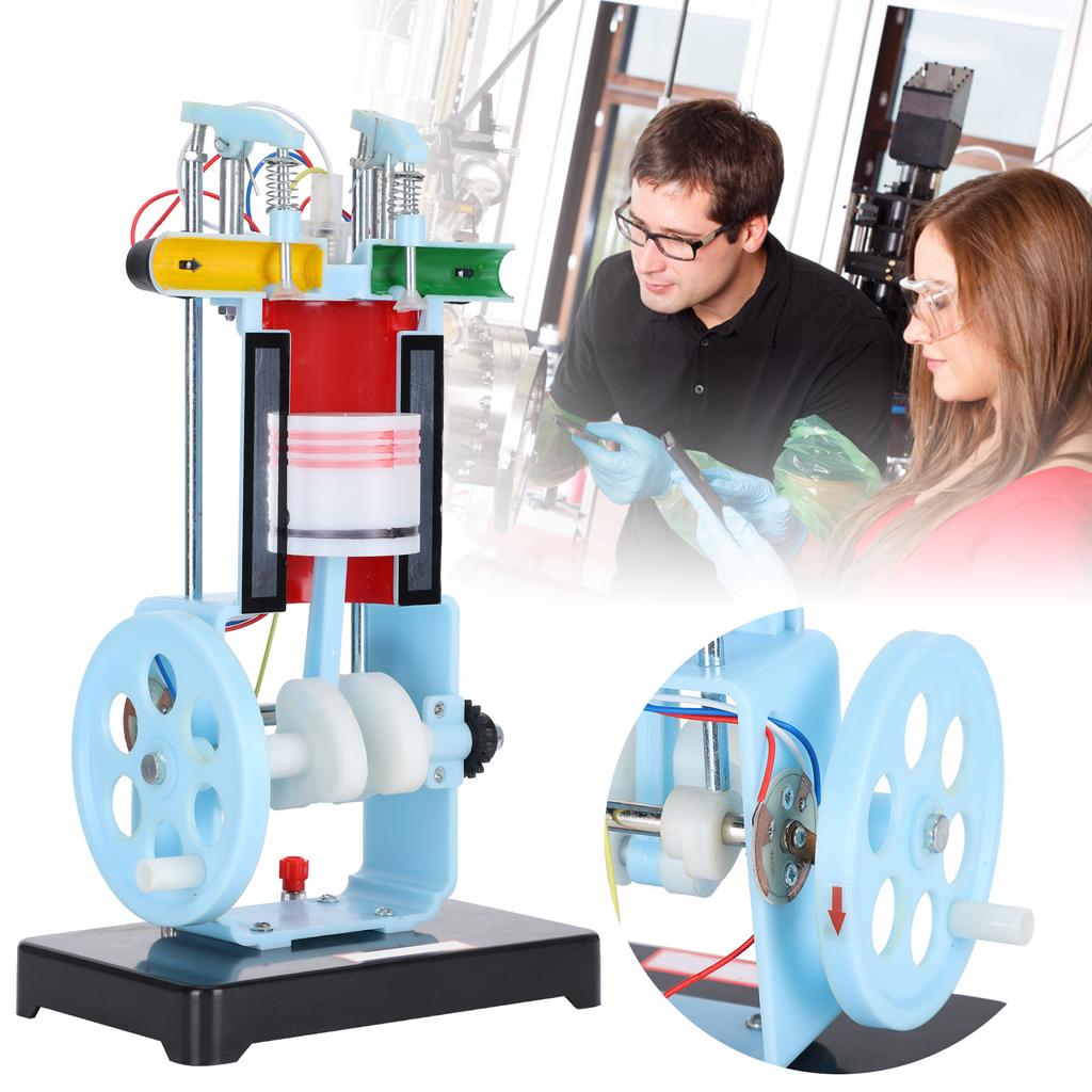 Gasoline Engine Model 4 Stroke Physical Experiment Teaching Demonstrate Working Principle