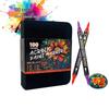 Double-Headed Acrylic Marker: Layered Doodle Pen Tip, Quick-Drying, Waterproof, Colored Marker.