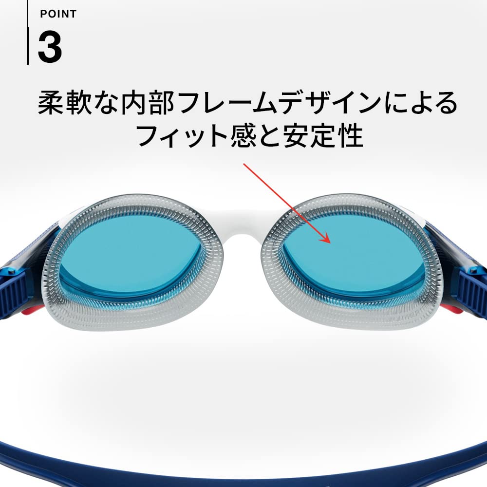 Goggles Biofuse SE02301 [SPEEDO] Re-Flex Black/Black