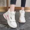 36-43 Women's Plus Size Fashionable Plus Velvet Warm Casual High Top Cotton Shoes Snow Boots Sports Women's Cotton Shoes