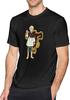 Black Clov-er Men's Shorts-Sleeve Cool Novelty Design Graphic T-Shirts