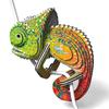 EUGY Chameleon Paper Puzzle - A fun educational toy for elementary school boys and girls, as well as adults, making it a great gift.