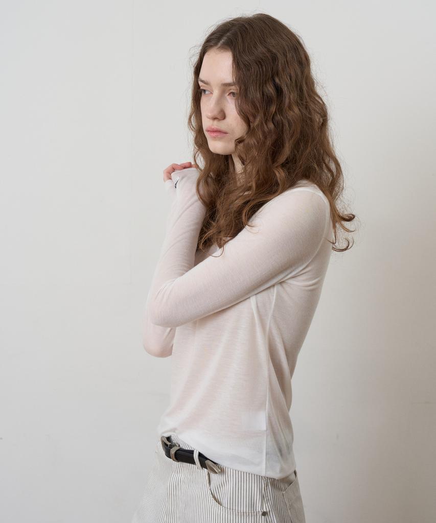 From Wear Daily Tension T-Shirt Ivory