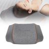 Heated Neck Pillow Gray USB Powered 3 Heating Levels Memory Foam Ergonomic Neck Support Pillow