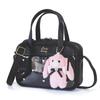 [anilet+] Rabbit Plush Shoulder Bag, Boston Bag, 2-Way, for Girls, Elementary School Students, Cute