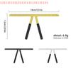 Positioning Measure Template for Permanent Makeup Tools Stainless Steel Microblading Eyebrow Tattoo Stencil Ruler