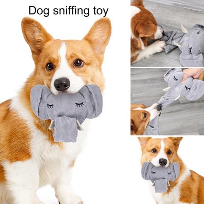 Dog Enrichment Toys Soft Built-in Sound Cartoon Stuffed Puzzle Anti Choking Entertaining