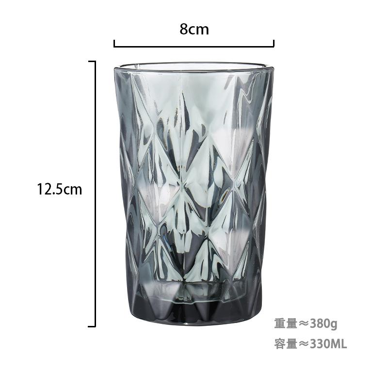 330 Ml Water Glass for Juice Beer Tea Milk Wine Drinking Drinkware for Cold Drink Glasses Family and Friends Party