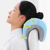 Memory Foam Nap Pillow Orthopedic Support Desk Napping Neck Support Pillow Breathable Ergonomic Design Travel Pillow Office Rest