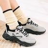 Anta Dad Shoes Comfortable Versatile Low Top Women Sneakers Gray Black 922418893-5