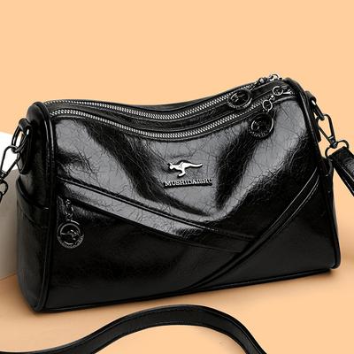 Modische Muttertasche für mittleres Alter Leichte Umhängetasche All-in-One-Tasche Großes Fassungsvermögen Mehrschichtige Schultertasche