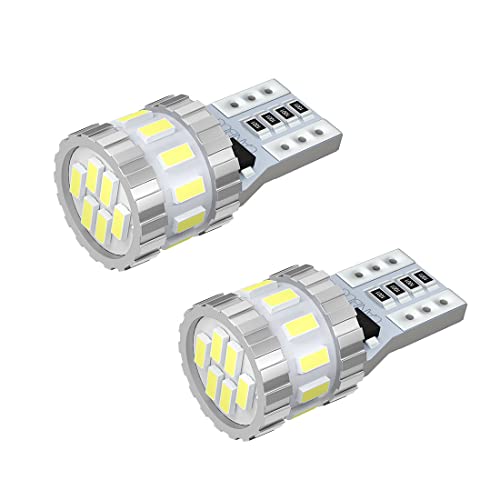 BORDAN T10 LED, White, Super Bright, Built-in Canceller, Position Lamp, License Plate Light, Room Lamp, High Durability, Non-Polar, 3014 LED Elem