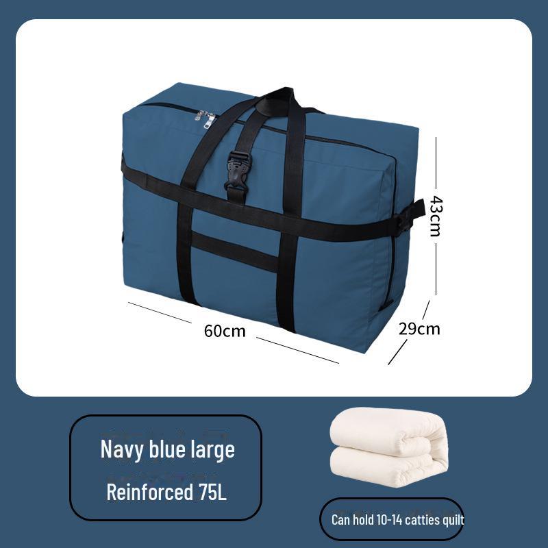 Large Capacity Travel Luggage Bag, 158L - Ideal for Study Abroad, Checked Luggage, Moving, and Storage