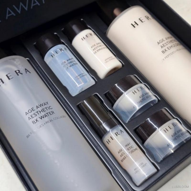 HERA Age Away Aesthetic 2-Piece Set (BX Water 150ml + BX Emulsion 120ml)