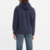 Levis Color Block Drawstring Loose Hoodie Men hoodies Blue A0756-0001