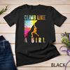 Bouldern Felskletterer Damen Mädchen Kinder Klettern T-Shirt Unisex T-Shirt