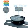 MGMSUNDK Motorcycle Tail Lamp, Integrated LED, DC12V, Waterproof, Universal Use, Slim, Retro, High Brightness (Clear, #01)