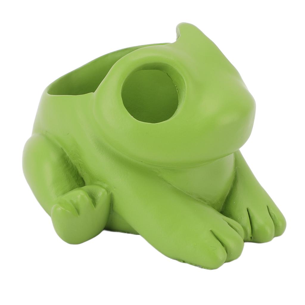 Froschförmiger Kerzenhalter Harz Kreativ Lustig Niedlich Kerzenständer für Wohnzimmer Schreibtisch Dekoration