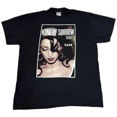 Vintage 2001 SADE King of Sorrow Tour Album 80s Μπλουζάκι Μονής Ραφής REPRINT