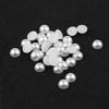 500pcs Half Round Flatback Pearl Embellishment for Nair Art DIY Phone Case 8mm