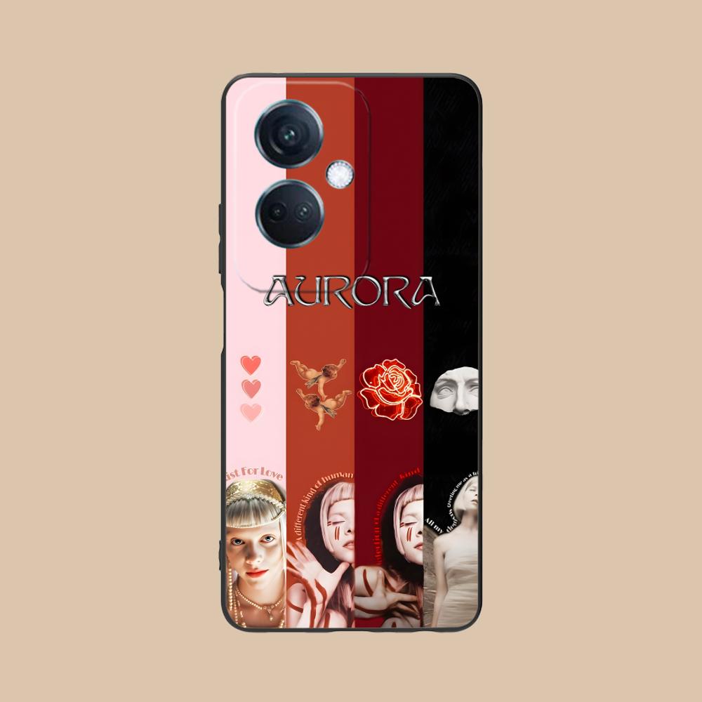 Aurora Aksnes Matte TPU Mobile Phone Case for OPPO Find X9 X8 X7 X6 X5 X3 X2 Plus s Pro Ultra Lite Colorful Printing Cover