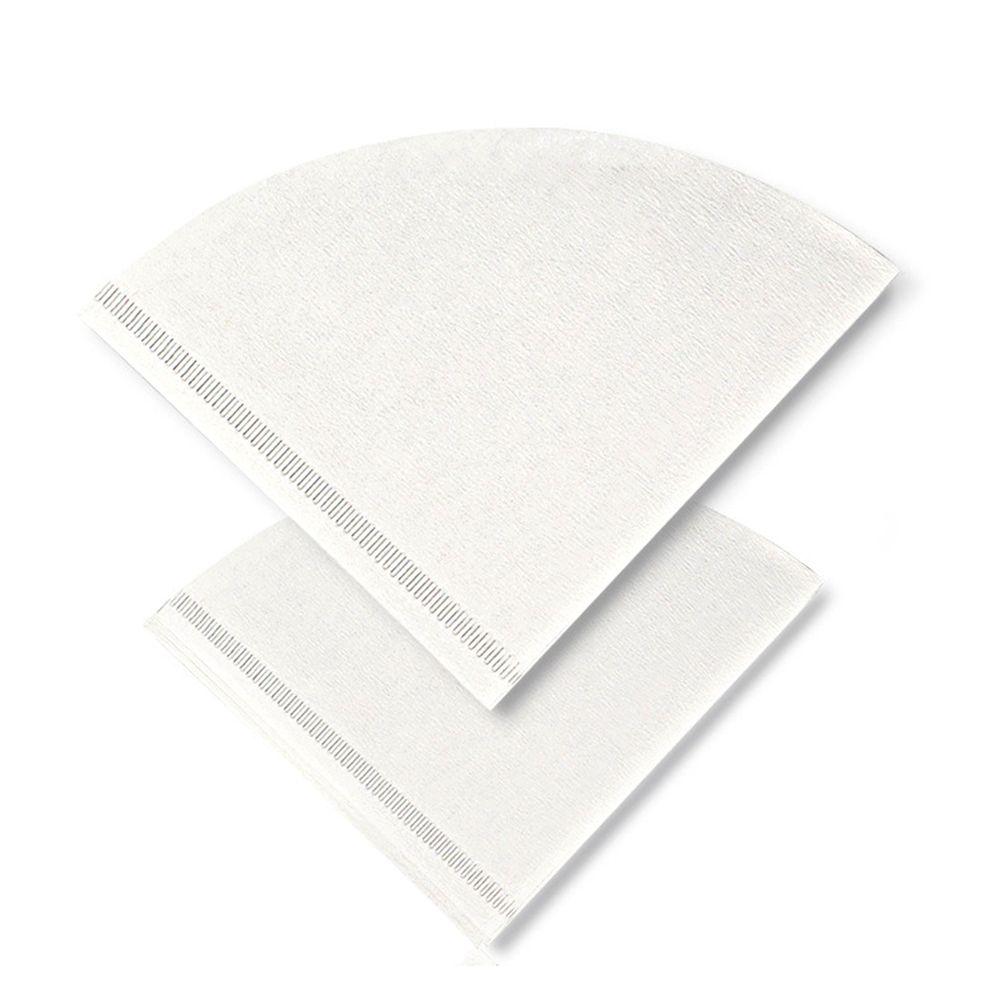 No Odor Natural Large Drip Coffee Strainers Coffee Filter Paper Kitchen Tools Coffee Accessories