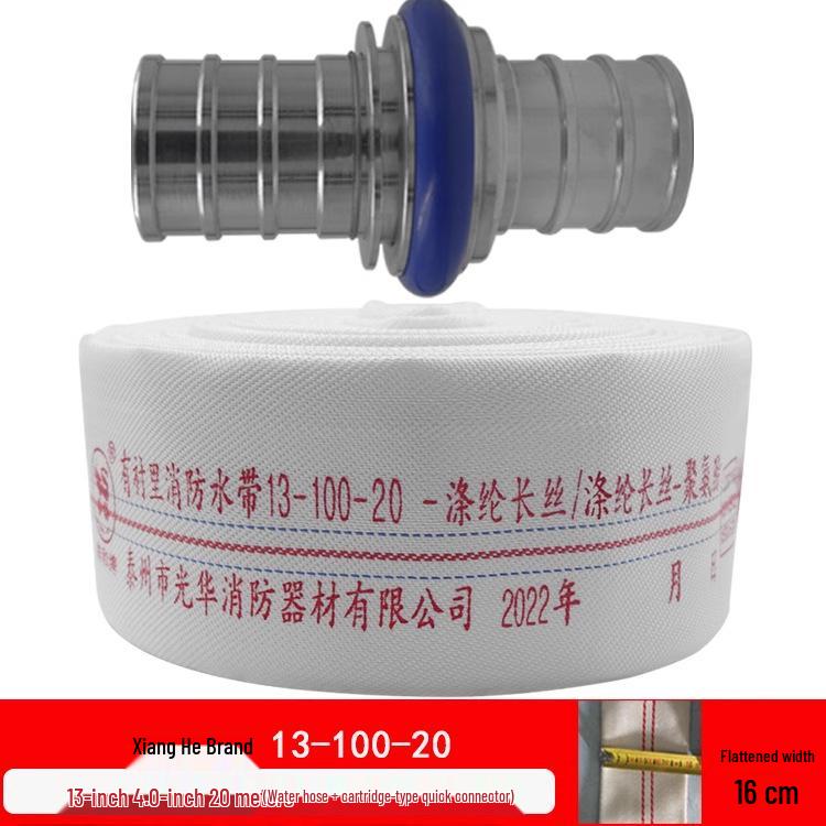 Polyurethane High-Pressure Fire Hose Type 13 for Agricultural Irrigation, 3 & 4 Inch Sizes