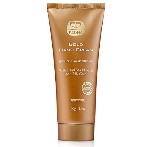 Kedoma Gold Hand Cream 50% Off. Hand Cream Containing Dead Sea Minerals and 24k Gold.