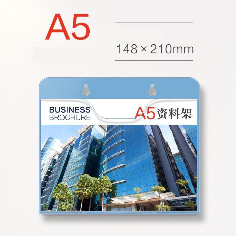 A4/A5 Clear Hanging File Organizer,Wall Mounted Mail Paper Document Folder Holder,Clipboard Storage Organization Magazine Rack