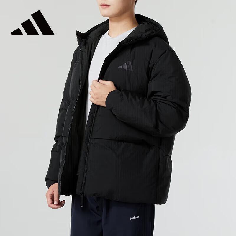 Adidas Men s Hooded Warm Winter Down Jacket JG5940 XL