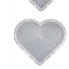 4pcs/set Heart Tray Silicone Molds Jewelry Coaster Casting Resin Crafts Making