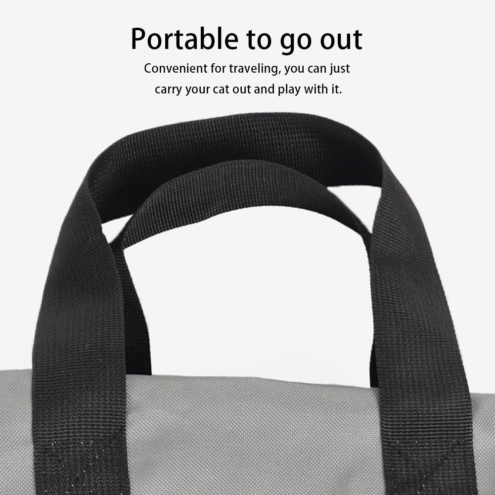 Pet Carrier Soft-Sided Ventilate Mesh Pet Travel Carrier Cat Cleaning Grooming Bags