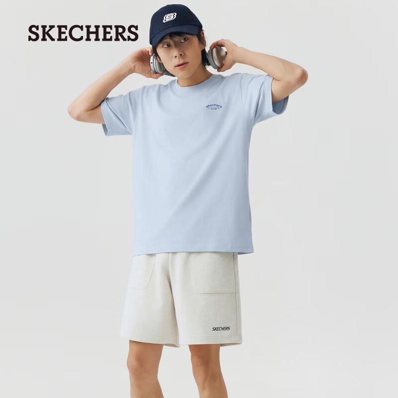 Skechers Unisex Cotton Short Sleeve T-shirt L226U068