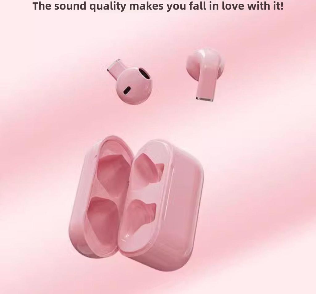 "2024 Wireless Semi Bluetooth Headset for Women - Long Battery Life