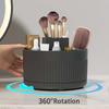 1PC 360° Rotating Makeup Storage Box, Desktop Makeup Organizer, Cosmetic Brush Holder, Lipstick Eyebrow Pencil Holder