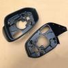 Auto Left Right Rear Heated Mirror Glass Cover Frame Turn Signal Light for Toyota Highlander 2015- KLUGER MK3 XU50 2015-2018