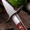 Cuchillo Profesional para Ostras, Herramienta Abridora de Mariscos de Acero Inoxidable de Alta Resistencia, Cuchillo para Abrir Mariscos para Ostras Almejas Vieiras
