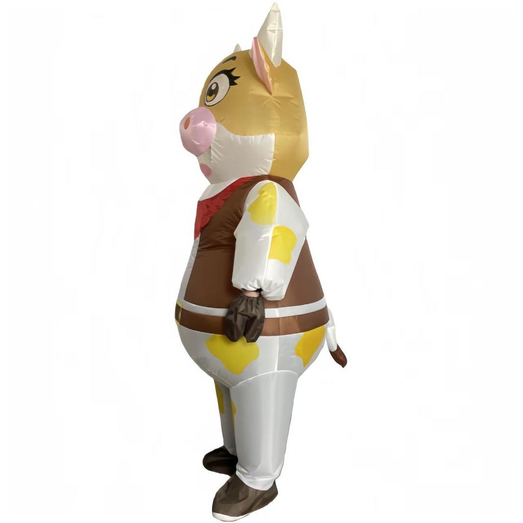 Inflatable Cow Costume - Halloween Party & Stage Performance Outfit